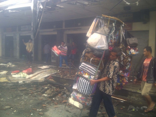 Belasan jam dilalap api, ini situasi di Pasar Klewer