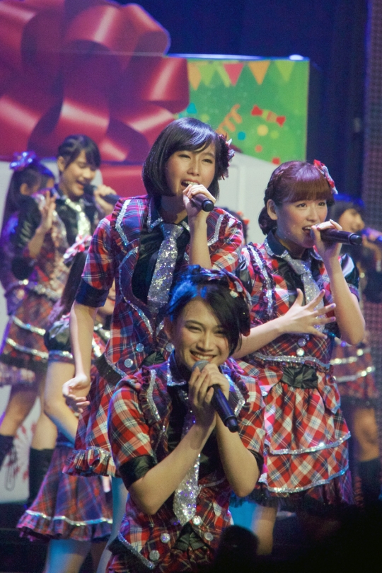 Melihat konser ulang tahun JKT48 ke tiga