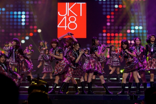 Melihat konser ulang tahun JKT48 ke tiga