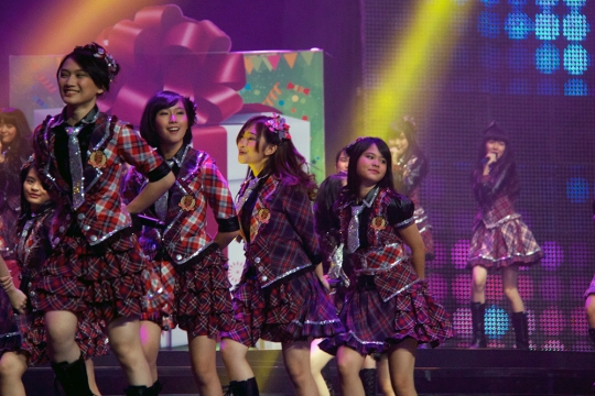 Melihat konser ulang tahun JKT48 ke tiga