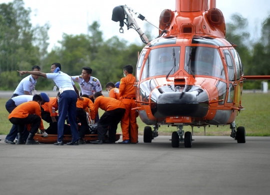 Dua jenazah AirAsia tiba di Bandara Iskandar, Pangkalanbun