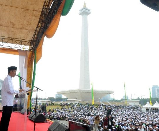 Peringatan Maulid Nabi, Jokowi ceramah di depan ribuan jemaah