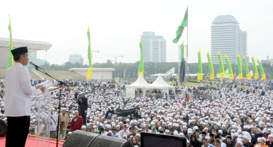 Peringatan Maulid Nabi, Jokowi ceramah di depan ribuan jemaah