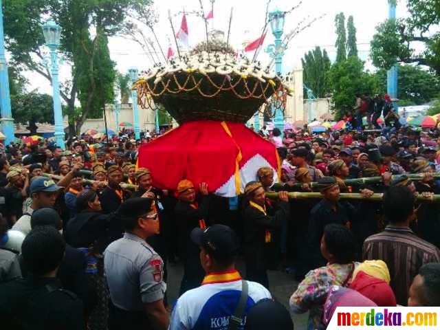 Foto : Kemeriahan tradisi Sekaten di Keraton Kasunanan 