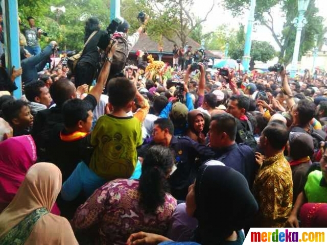 Foto : Kemeriahan tradisi Sekaten di Keraton Kasunanan 