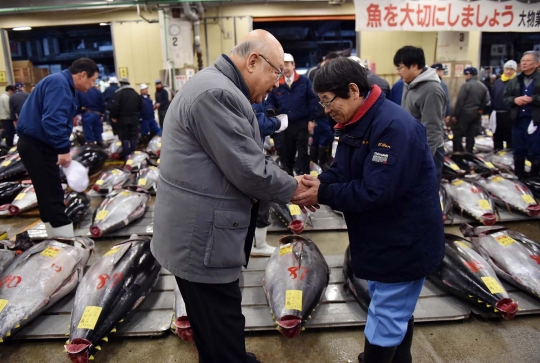 Bos restoran sushi di Tokyo ini beli tuna Bluefin Rp 468 juta