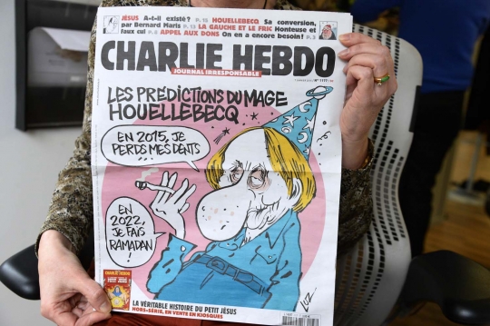 Ini karikatur Tabloid Charlie Hebdo yang sindir pemimpin muslim