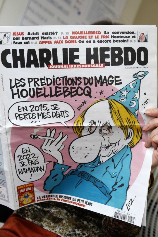 Ini karikatur Tabloid Charlie Hebdo yang sindir pemimpin muslim