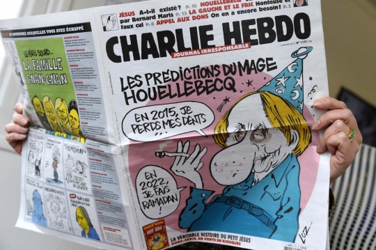 Ini karikatur Tabloid Charlie Hebdo yang sindir pemimpin muslim