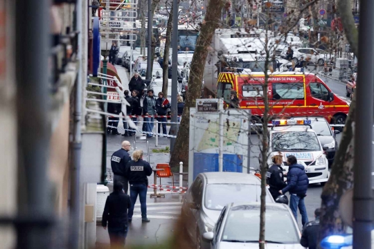 Ini lokasi penembakan polwan hingga tewas di Paris
