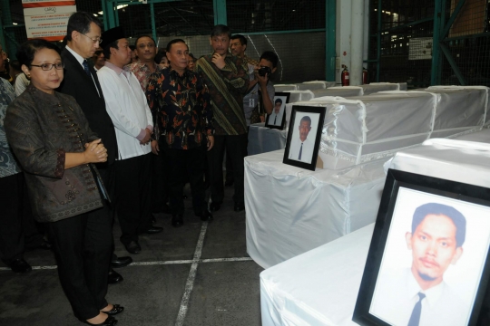13 Jenazah korban tenggelam Kapal Oryong tiba di Tanah Air