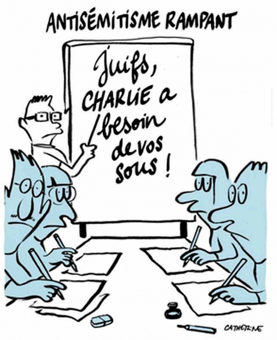 Ini karikatur sindir ekstremis Islam karya Tabloid Charlie Hebdo