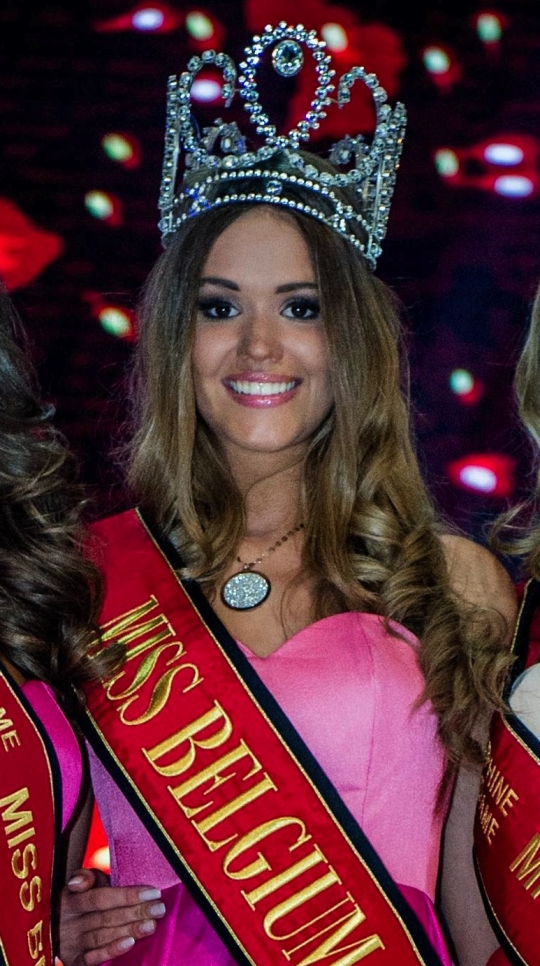 Gadis 19 tahun ini jadi yang tercantik di ajang Miss Belgia 2015