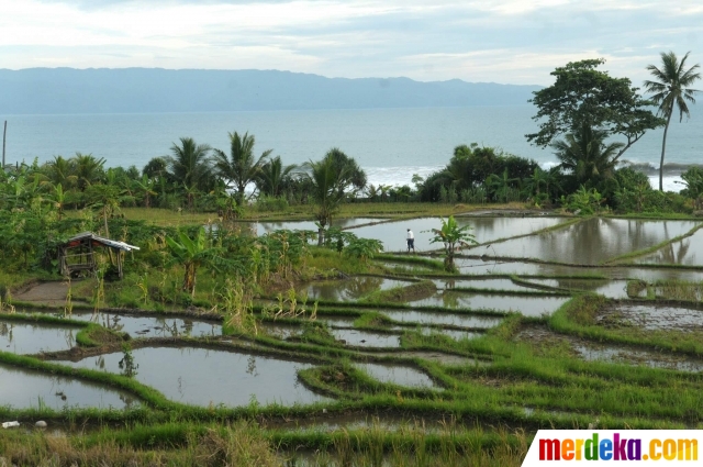 Foto : Keindahan panorama di sepanjang Pelabuhan Ratu 