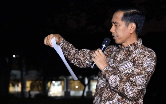 Jokowi gelar konpers terkait penemuan badan pesawat AirAsia QZ8501