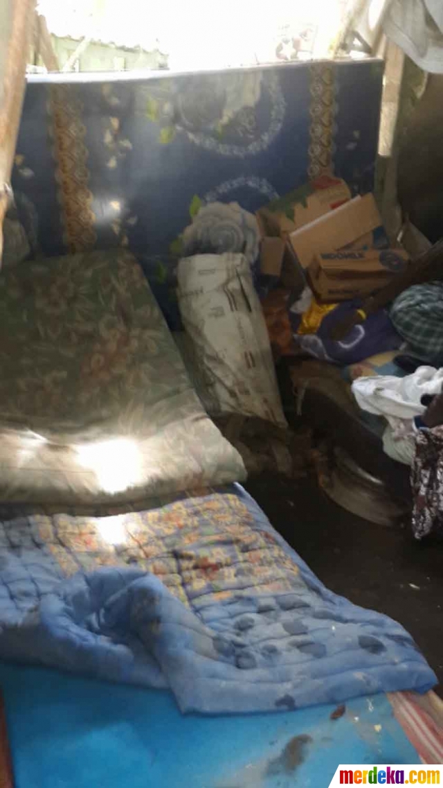 risma ahok jakarta nyata : Foto Bripda Kisah rumah Taufiq, tinggal bekas di kandang sapi