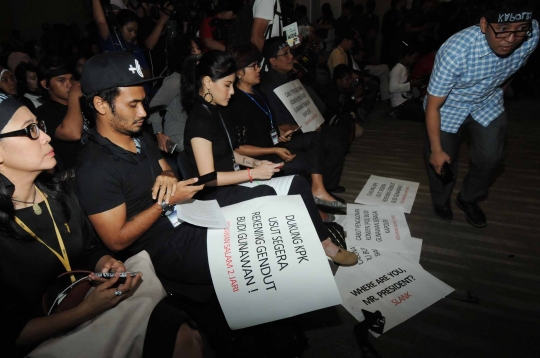 Minta kasus Komjen Budi diusut, relawan Jokowi temui pimpinan KPK
