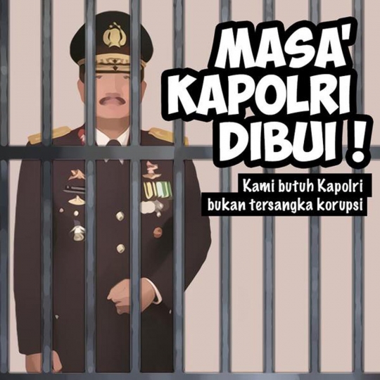 Meme lucu & nyelekit sindir pencalonan Komjen Budi sebagai Kapolri