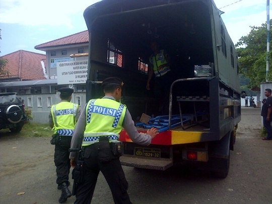 Suasana dermaga Wijaya Pura di Cilacap, jelang eksekusi mati