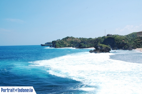 Pesona Pantai Kukup yang eksotis