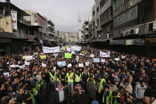 Aksi negara-negara muslim di dunia demo mengecam Charlie Hebdo