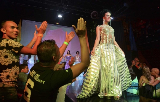 Uniknya Miss Colombia Gay, kontes kecantikan bagi waria