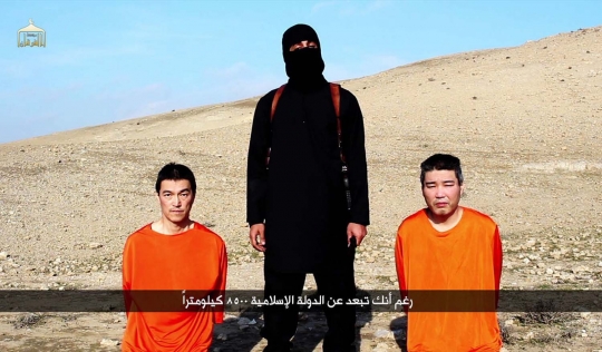 Ini dua pria Jepang yang terancam mati di tangan ISIS