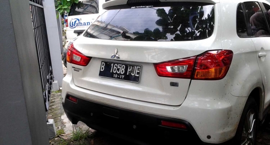 Ini Outlander maut penabrak 2 mobil dan 5 motor di Pondok Indah