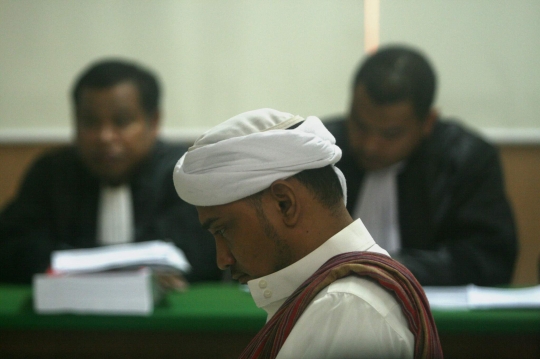 Koordinator FPI jalani sidang perdana terkait kasus kerusuhan demo