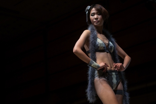 Pesona model lingerie di Korea Style Week