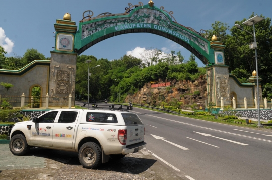 Keindahan alam Gunungkidul iringi perjalanan tim merdeka.com-POI