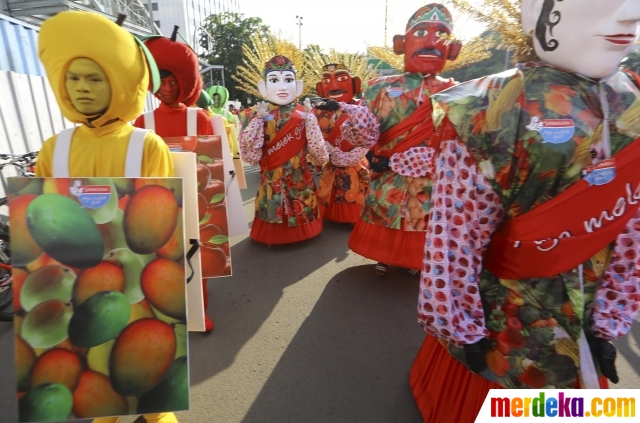 Foto : Hari Gizi Nasional, 'buah dan sayur' pawai di 