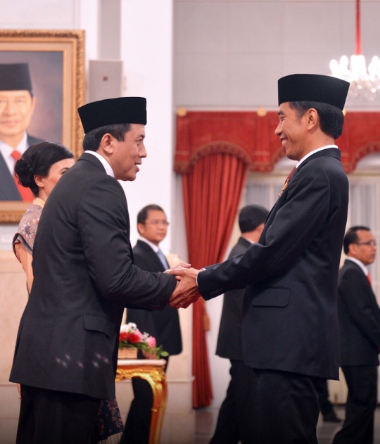 Jokowi lantik Triawan Munaf jadi Kepala Badan Ekonomi Kreatif