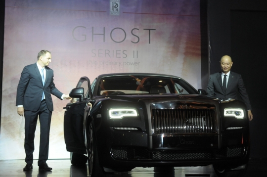 Mobil super mewah Rolls-Royce Ghost Series II mengaspal di Indonesia