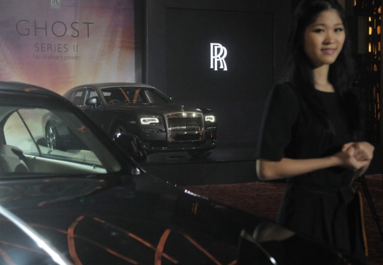 Mobil super mewah Rolls-Royce Ghost Series II mengaspal di Indonesia