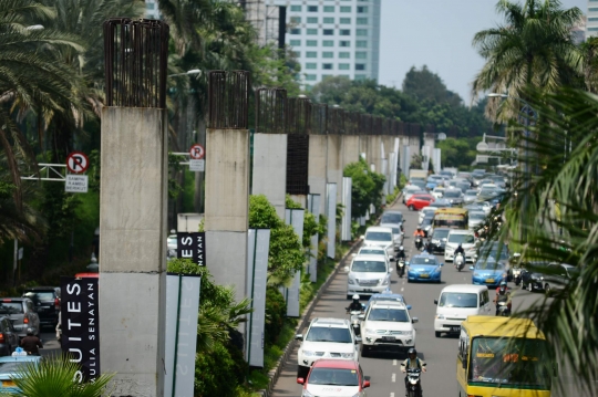 Rusak pemandangan Ibu Kota, tiang monorail segera dibongkar