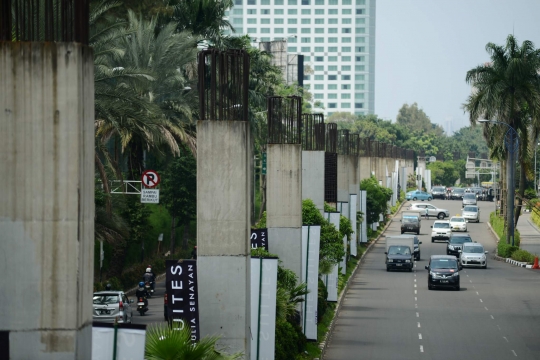 Rusak pemandangan Ibu Kota, tiang monorail segera dibongkar