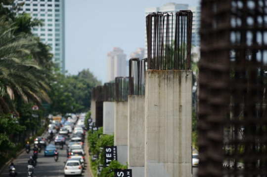 Rusak pemandangan Ibu Kota, tiang monorail segera dibongkar