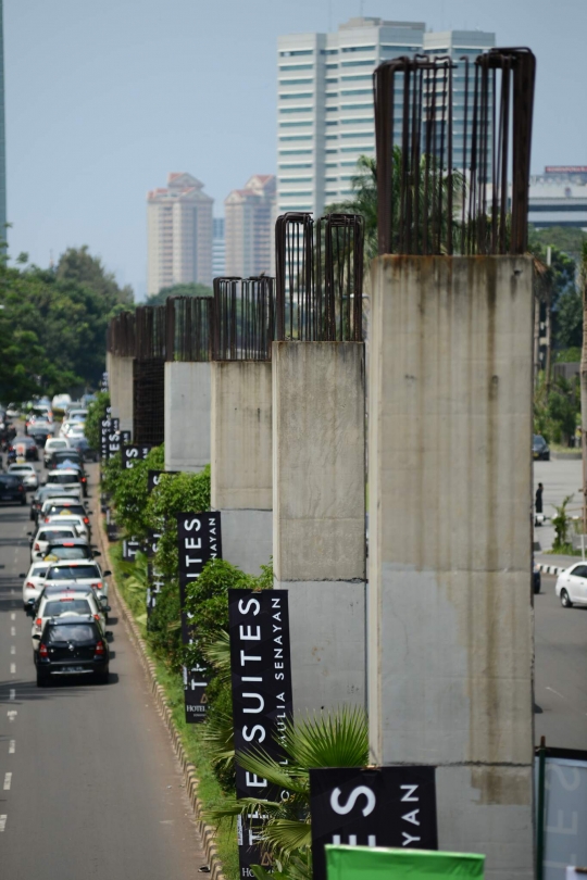 Rusak pemandangan Ibu Kota, tiang monorail segera dibongkar