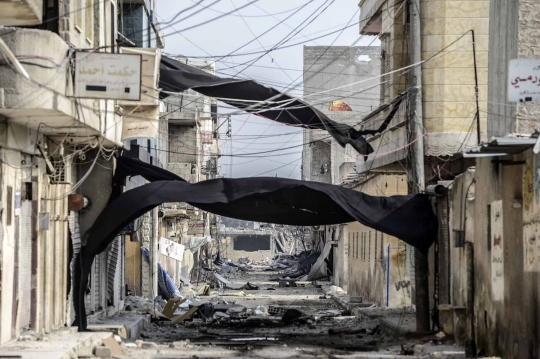 Menelusuri 'kota hantu' di utara Suriah