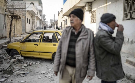 Menelusuri 'kota hantu' di utara Suriah