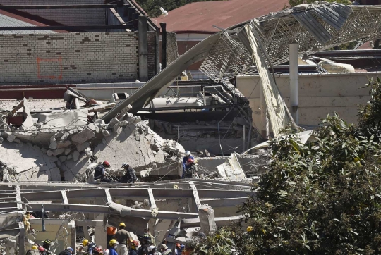 Ledakan truk gas hancurkan rumah sakit di Meksiko, 7 tewas