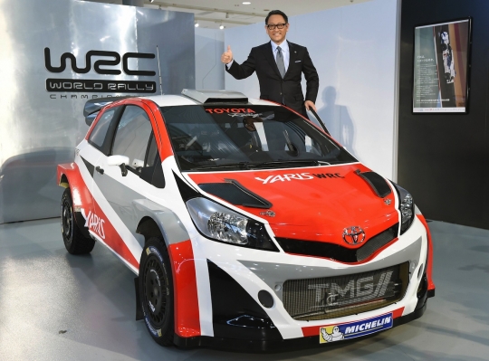 Ini tampilan garang Yaris versi WRC