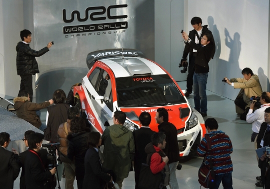 Ini tampilan garang Yaris versi WRC