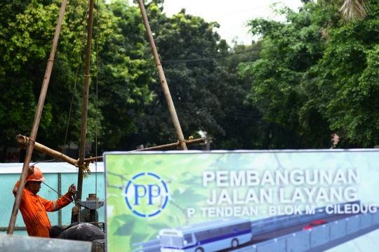 Proyek Jalan layang Tendean-Ciledug masuki pengujian fisik tanah