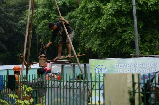 Proyek Jalan layang Tendean-Ciledug masuki pengujian fisik tanah