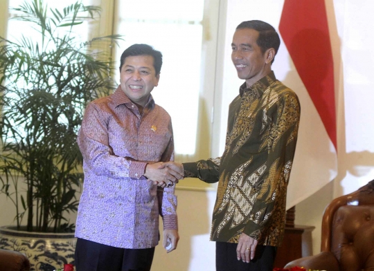 Pertemuan Jokowi dan pimpinan DPR bahas Freeport hingga Budi Gunawan