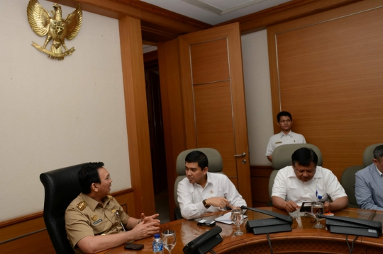 Menteri Yuddy temui Ahok bahas gaji fantastis PNS DKI