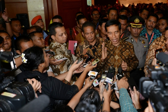 Presiden Jokowi buka rakornas penanganan ancaman narkoba
