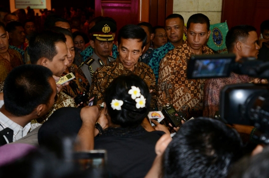 Presiden Jokowi buka rakornas penanganan ancaman narkoba
